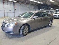 Salvage cars for sale at Wheeling, IL auction: 2010 Chevrolet Malibu 1LT