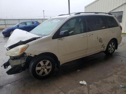 Salvage cars for sale at Dyer, IN auction: 2004 Toyota Sienna CE