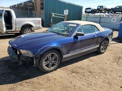 Salvage cars for sale at Colorado Springs, CO auction: 2012 Ford Mustang