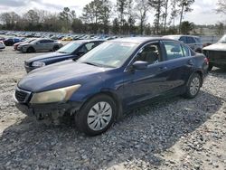 Salvage cars for sale at Byron, GA auction: 2008 Honda Accord LX