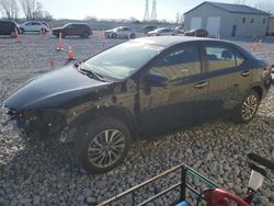 Salvage cars for sale at Barberton, OH auction: 2019 Toyota Corolla L