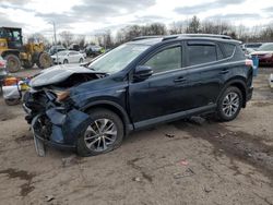 Salvage cars for sale at Chalfont, PA auction: 2018 Toyota Rav4 HV LE