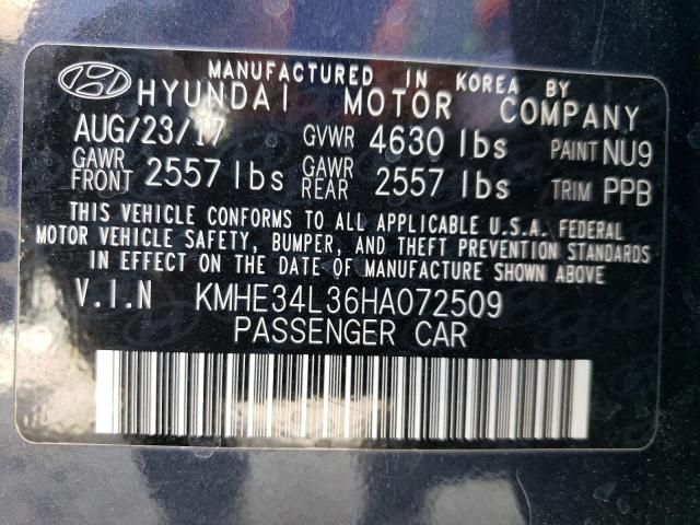 2017 Hyundai Sonata Hybrid