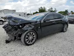 Salvage cars for sale at Opa Locka, FL auction: 2021 Cadillac CT5 Premium Luxury