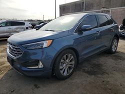 Salvage cars for sale at Fredericksburg, VA auction: 2019 Ford Edge Titanium