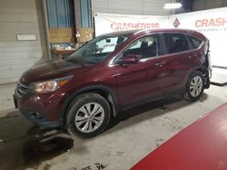 Salvage cars for sale at Eldridge, IA auction: 2013 Honda CR-V EXL