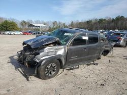 Salvage trucks for sale at Charles City, VA auction: 2017 Toyota Tacoma Double Cab