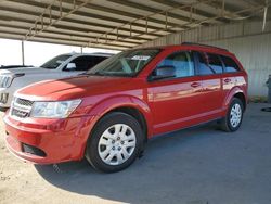 Salvage cars for sale at Houston, TX auction: 2020 Dodge Journey SE