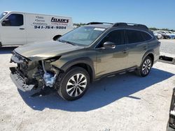 Salvage cars for sale at Arcadia, FL auction: 2023 Subaru Outback Limited