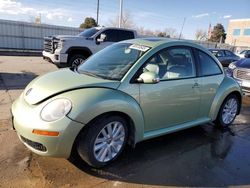 Volkswagen Beetle salvage cars for sale: 2008 Volkswagen New Beetle S