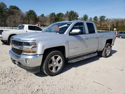 Salvage trucks for sale at Mendon, MA auction: 2016 Chevrolet Silverado K1500 LT