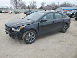 Carros salvage a la venta en subasta: 2021 KIA Forte FE