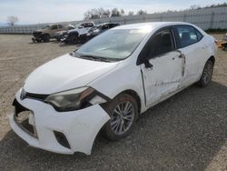 Carros salvage sin ofertas aún a la venta en subasta: 2015 Toyota Corolla L