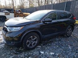 Salvage cars for sale at Waldorf, MD auction: 2017 Honda CR-V EX