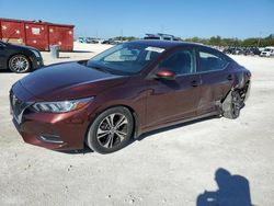 Salvage cars for sale at Arcadia, FL auction: 2022 Nissan Sentra SV