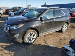 Salvage cars for sale at Woodhaven, MI auction: 2019 Chevrolet Equinox Premier