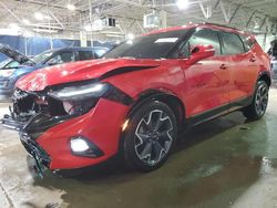 Salvage cars for sale at Woodhaven, MI auction: 2020 Chevrolet Blazer RS