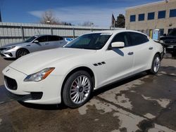 Salvage cars for sale at Littleton, CO auction: 2014 Maserati Quattroporte S