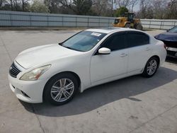 Salvage cars for sale from Copart Augusta, GA: 2010 Infiniti G37 Base