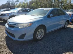 Salvage cars for sale at Riverview, FL auction: 2013 Toyota Camry L