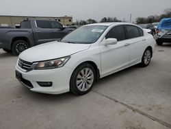 Salvage cars for sale at Wilmer, TX auction: 2015 Honda Accord EXL