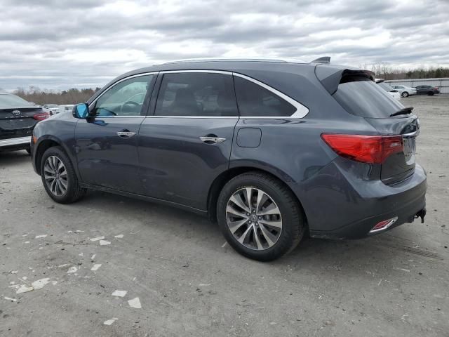 2016 Acura MDX Technology