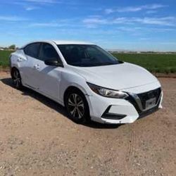 Salvage cars for sale from Copart Phoenix, AZ: 2020 Nissan Sentra SV