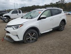 Salvage cars for sale at Greenwell Springs, LA auction: 2017 Toyota Rav4 XLE