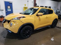 Salvage cars for sale at Blaine, MN auction: 2015 Nissan Juke S