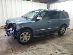 Salvage cars for sale at Shreveport, LA auction: 2012 Nissan Armada SV