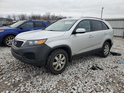 Salvage cars for sale at Lawrenceburg, KY auction: 2012 KIA Sorento Base