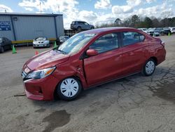 Salvage cars for sale at Florence, MS auction: 2022 Mitsubishi Mirage G4 ES