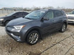 Salvage cars for sale at Louisville, KY auction: 2018 Toyota Rav4 Limited