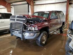 Salvage cars for sale at Lansing, MI auction: 2001 Dodge RAM 2500