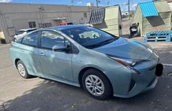 Toyota salvage cars for sale: 2017 Toyota Prius