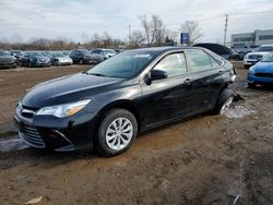 Salvage cars for sale at Chicago Heights, IL auction: 2016 Toyota Camry LE