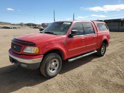 Salvage cars for sale at Colorado Springs, CO auction: 2001 Ford F150 Supercrew