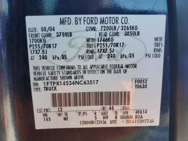 2004 Ford F150