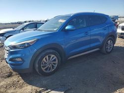 Salvage cars for sale at Houston, TX auction: 2017 Hyundai Tucson Limited