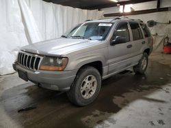 Salvage cars for sale at Ebensburg, PA auction: 1999 Jeep Grand Cherokee Laredo