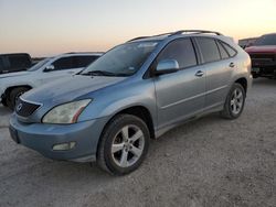 Salvage cars for sale at San Antonio, TX auction: 2007 Lexus RX 350