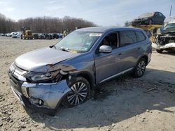 Salvage cars for sale at Windsor, NJ auction: 2019 Mitsubishi Outlander SE