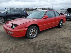 Salvage cars for sale at Pennsburg, PA auction: 1991 Honda Prelude SI