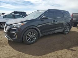 Salvage cars for sale at Brighton, CO auction: 2019 Hyundai Santa FE XL SE