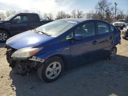 Salvage cars for sale at Baltimore, MD auction: 2010 Toyota Prius