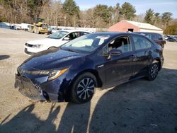 Salvage cars for sale at Mendon, MA auction: 2020 Toyota Corolla LE