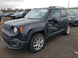 Salvage cars for sale at Pennsburg, PA auction: 2016 Jeep Renegade Latitude