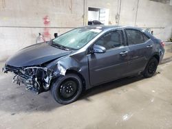 Salvage cars for sale at Blaine, MN auction: 2017 Toyota Corolla L