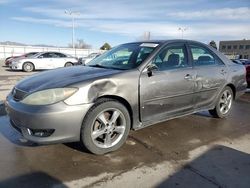 Salvage cars for sale at Littleton, CO auction: 2005 Toyota Camry SE