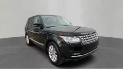 Land Rover salvage cars for sale: 2015 Land Rover Range Rover HSE